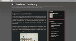Desktop Screenshot of leniency.blogspot.com
