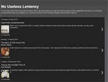 Tablet Screenshot of leniency.blogspot.com