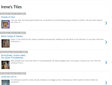 Tablet Screenshot of irenes-tiles.blogspot.com