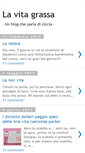Mobile Screenshot of lavitagrassa.blogspot.com