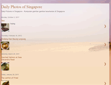 Tablet Screenshot of daily-photo-singapore.blogspot.com