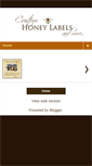 Mobile Screenshot of customhoneylabels.blogspot.com