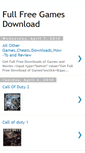 Mobile Screenshot of fullfreegamedownloads.blogspot.com