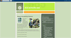 Desktop Screenshot of ecoschoolsusa.blogspot.com