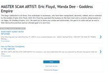 Tablet Screenshot of ericfloyd-goddessempire-scam.blogspot.com