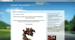 Desktop Screenshot of krajcberg.blogspot.com