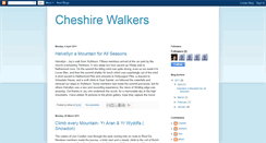 Desktop Screenshot of cheshirewalkers.blogspot.com