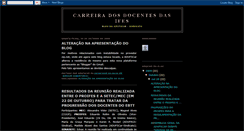 Desktop Screenshot of carreirasdosdocentesdasifes.blogspot.com