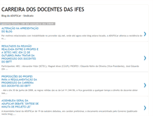 Tablet Screenshot of carreirasdosdocentesdasifes.blogspot.com