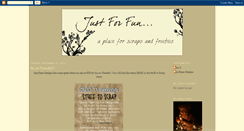 Desktop Screenshot of justforfunbyamyj.blogspot.com