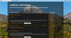 Desktop Screenshot of andeanadventure.blogspot.com