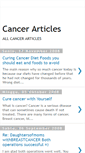 Mobile Screenshot of cancerdatabase.blogspot.com