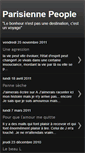 Mobile Screenshot of parisienne-people.blogspot.com