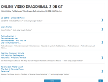 Tablet Screenshot of dragonballz-x.blogspot.com