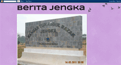 Desktop Screenshot of beritajengka.blogspot.com