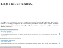 Tablet Screenshot of gentedetraduccion.blogspot.com