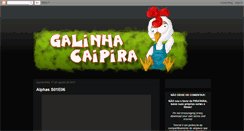 Desktop Screenshot of galinha-caipira.blogspot.com