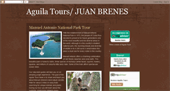 Desktop Screenshot of aguilatours.blogspot.com