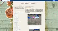 Desktop Screenshot of mathis-family.blogspot.com