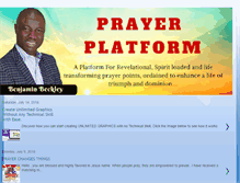 Tablet Screenshot of prayercamp.blogspot.com