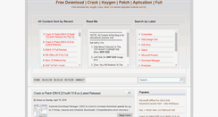 Desktop Screenshot of freekeycrack.blogspot.com