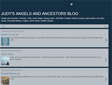 Tablet Screenshot of angelsandancestors.blogspot.com