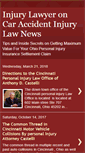 Mobile Screenshot of cincinnatinjurylawyer.blogspot.com