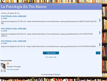 Tablet Screenshot of lapsicologiaentusmanos.blogspot.com