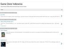 Tablet Screenshot of game-zone-indonesia.blogspot.com