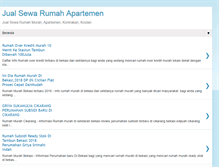 Tablet Screenshot of iklan-jual-rumah.blogspot.com