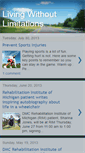 Mobile Screenshot of livingwithoutlimitations.blogspot.com