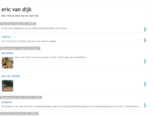 Tablet Screenshot of ericvandijk.blogspot.com