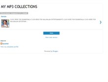 Tablet Screenshot of mymp3planet.blogspot.com