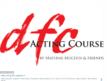 Tablet Screenshot of dfcactingcourse.blogspot.com