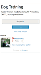 Mobile Screenshot of dogtrainproway.blogspot.com