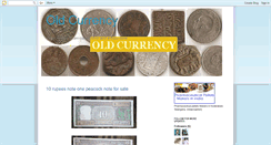 Desktop Screenshot of old-currency.blogspot.com