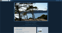 Desktop Screenshot of croquevoyages.blogspot.com