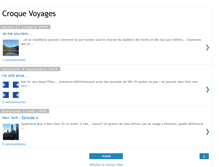 Tablet Screenshot of croquevoyages.blogspot.com
