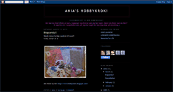 Desktop Screenshot of anias-hobbykrok.blogspot.com