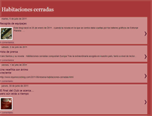 Tablet Screenshot of habitacionescerradas.blogspot.com
