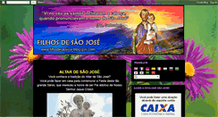 Desktop Screenshot of filhodesaojose.blogspot.com