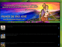 Tablet Screenshot of filhodesaojose.blogspot.com