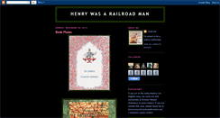 Desktop Screenshot of henrywasarailroadman.blogspot.com