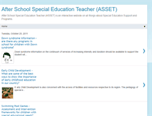 Tablet Screenshot of afterschoolspecialeducationteacher.blogspot.com