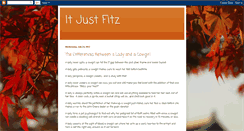 Desktop Screenshot of itjustfitzme.blogspot.com