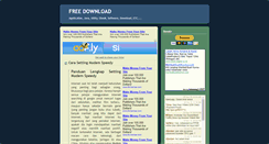 Desktop Screenshot of free-aplikasi.blogspot.com