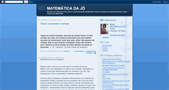 Desktop Screenshot of matematicadajo.blogspot.com