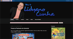 Desktop Screenshot of lidianocunha.blogspot.com