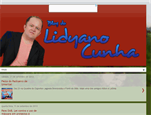 Tablet Screenshot of lidianocunha.blogspot.com