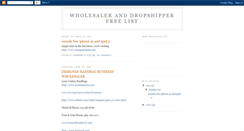 Desktop Screenshot of freewholesaler.blogspot.com